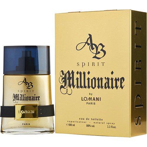 Ab Spirit Millionaire By Lomani – Men - luxury scent fragrance elegant perfume men fragrance women fragrance niche fragrance sephora fragrancenet walmart Creed Dior ysl Dolce Gabanna cheap fragrance buy shop online Haitian American delivery USA Canada free shipping over 60 USD 3610400000677