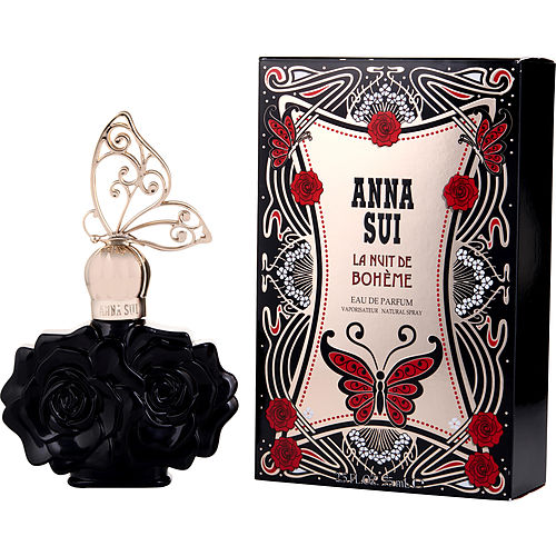 La Nuit De Boheme Black By Anna Sui – Women - luxury scent fragrance elegant perfume men fragrance women fragrance niche fragrance sephora fragrancenet walmart Creed Dior ysl Dolce Gabanna cheap fragrance buy shop online Haitian American delivery USA Canada free shipping over 60 USD 85715061072