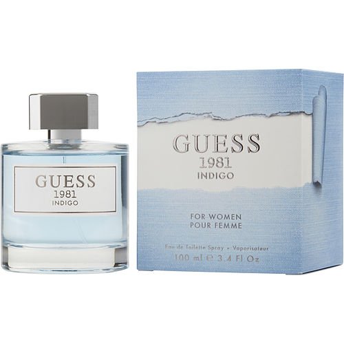 Guess 1981 Indigo By Guess – Women - luxury scent fragrance elegant perfume men fragrance women fragrance niche fragrance sephora fragrancenet walmart Creed Dior ysl Dolce Gabanna cheap fragrance buy shop online Haitian American delivery USA Canada free shipping over 60 USD 85715321916