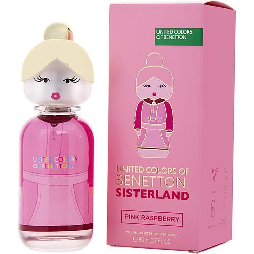 Benetton Sisterland Pink Raspberry By Benetton – Women - luxury scent fragrance elegant perfume men fragrance women fragrance niche fragrance sephora fragrancenet walmart Creed Dior ysl Dolce Gabanna cheap fragrance buy shop online Haitian American delivery USA Canada free shipping over 60 USD 8433982018756