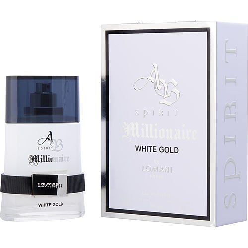 Ab Spirit Millionaire White Gold By Lomani – Men - luxury scent fragrance elegant perfume men fragrance women fragrance niche fragrance sephora fragrancenet walmart Creed Dior ysl Dolce Gabanna cheap fragrance buy shop online Haitian American delivery USA Canada free shipping over 60 USD 3610400037185