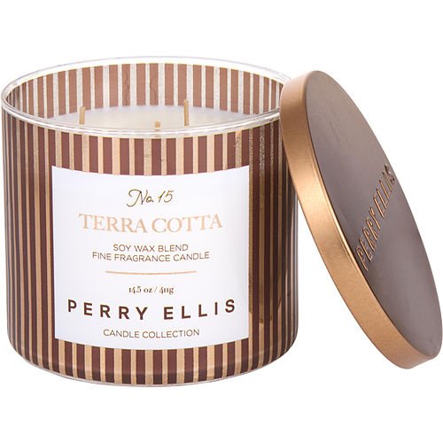 Perry Ellis Terracotta By Perry Ellis – Unisex - aroma fragrance scented luxury candle decor buy shop online Haitian American delivery USA Canada free shipping over 60 USD 810044123937