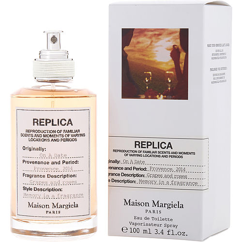 Replica On A Date By Maison Margiela – Unisex - luxury scent fragrance elegant perfume men fragrance women fragrance niche fragrance sephora fragrancenet walmart Creed Dior ysl Dolce Gabanna cheap fragrance buy shop online Haitian American delivery USA Canada free shipping over 60 USD 3614273711784