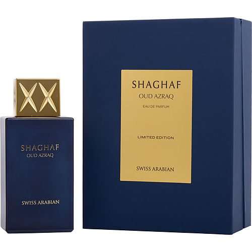 Shaghaf Oud Azraq By Swiss Arabian Perfumes – Unisex - luxury scent fragrance elegant perfume men fragrance women fragrance niche fragrance sephora fragrancenet walmart Creed Dior ysl Dolce Gabanna cheap fragrance buy shop online Haitian American delivery USA Canada free shipping over 60 USD 6295124041266