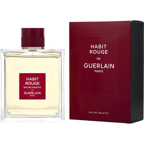 Habit Rouge By Guerlain – Men - luxury scent fragrance elegant perfume men fragrance women fragrance niche fragrance sephora fragrancenet walmart Creed Dior ysl Dolce Gabanna cheap fragrance buy shop online Haitian American delivery USA Canada free shipping over 60 USD 3346470304833