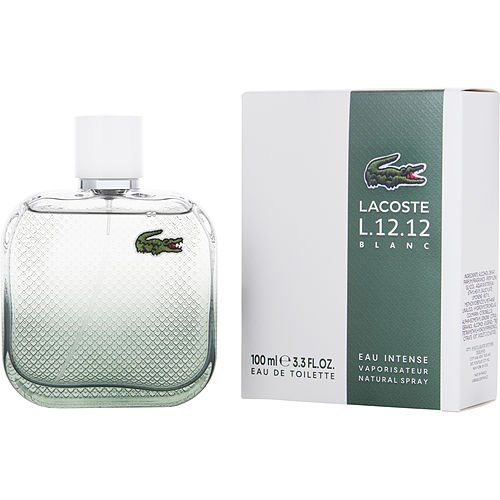 Lacoste L.12.12 Blanc Eau Intense By Lacoste – Men - luxury scent fragrance elegant perfume men fragrance women fragrance niche fragrance sephora fragrancenet walmart Creed Dior ysl Dolce Gabanna cheap fragrance buy shop online Haitian American delivery USA Canada free shipping over 60 USD 3616303459895