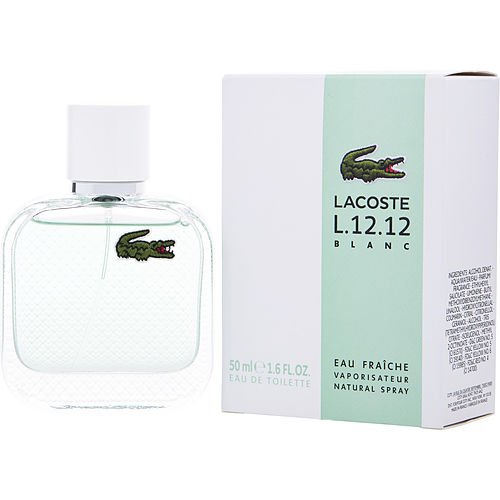 Lacoste L.12.12 Blanc Eau Fraiche By Lacoste – Men - luxury scent fragrance elegant perfume men fragrance women fragrance niche fragrance sephora fragrancenet walmart Creed Dior ysl Dolce Gabanna cheap fragrance buy shop online Haitian American delivery USA Canada free shipping over 60 USD 3616302026388