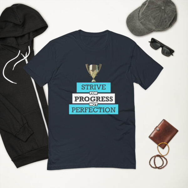 Strive for progress – Short Sleeve T-shirt -  54355125448835