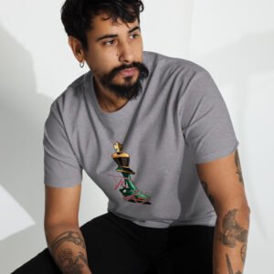 The King - Men’s premium heavyweight tee