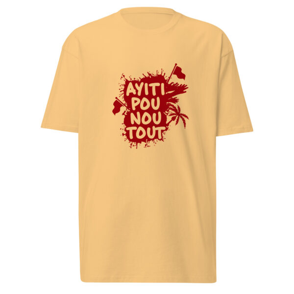 Ayiti Pou Nou Tout – Men’s premium heavyweight tee -  54355125447753