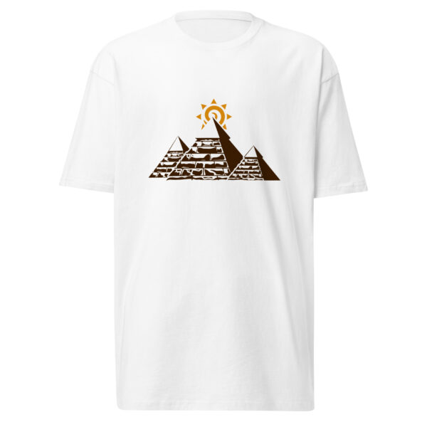 Egyptian Pyramid – Men’s premium heavyweight tee -  54355125446808