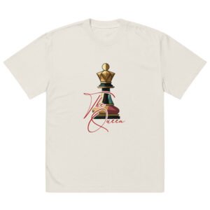 The Queen – Oversized faded t-shirt -  54355125450871