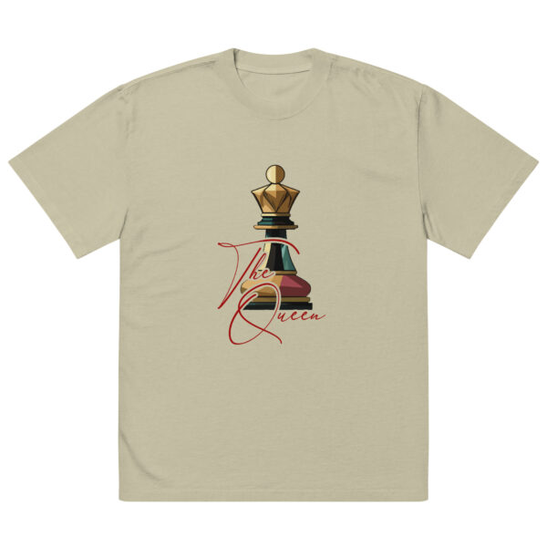 The Queen – Oversized faded t-shirt -  54355125450871