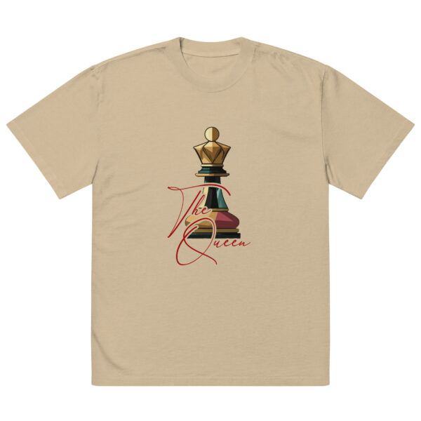 The Queen – Oversized faded t-shirt -  54355125450871