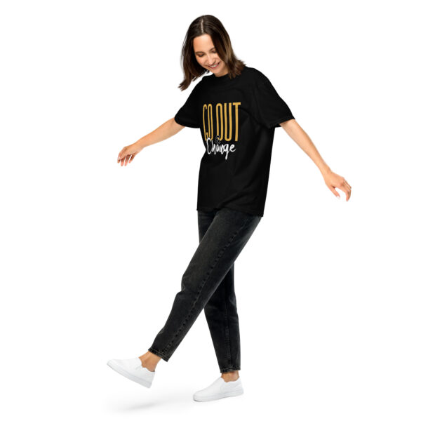 Change – Unisex garment-dyed heavyweight t-shirt -  54355125449449