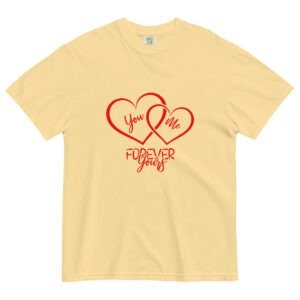 Love Forever - Unisex garment-dyed heavyweight t-shirt