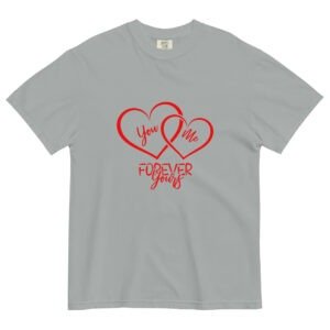 Love Forever - Unisex garment-dyed heavyweight t-shirt