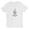Light – Unisex Short Sleeve V-Neck T-Shirt -  54355125449598