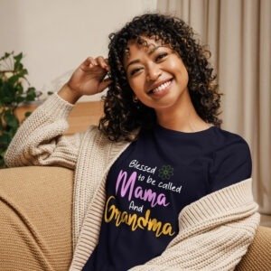 BlessedGrandma-Women's Relaxed T-Shirt