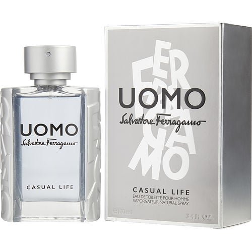 Salvatore Ferragamo Uomo Casual Life By Salvatore Ferragamo – Men - luxury scent fragrance elegant perfume men fragrance women fragrance niche fragrance sephora fragrancenet walmart Creed Dior ysl Dolce Gabanna cheap fragrance buy shop online Haitian American delivery USA Canada free shipping over 60 USD 8052086372979