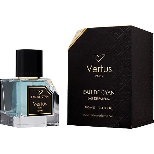 Vertus Eau De Cyan By Vertus – Unisex - luxury scent fragrance elegant perfume men fragrance women fragrance niche fragrance sephora fragrancenet walmart Creed Dior ysl Dolce Gabanna cheap fragrance buy shop online Haitian American delivery USA Canada free shipping over 60 USD 3612345679291