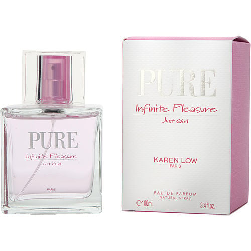 Infinite Pleasure Pure Just Girl By Karen Low – Women - luxury scent fragrance elegant perfume men fragrance women fragrance niche fragrance sephora fragrancenet walmart Creed Dior ysl Dolce Gabanna cheap fragrance buy shop online Haitian American delivery USA Canada free shipping over 60 USD 3700134406514