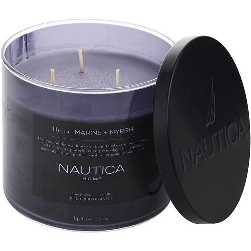 Nautica Hydra By Nautica – Unisex - aroma fragrance scented luxury candle decor buy shop online Haitian American delivery USA Canada free shipping over 60 USD 810044125139