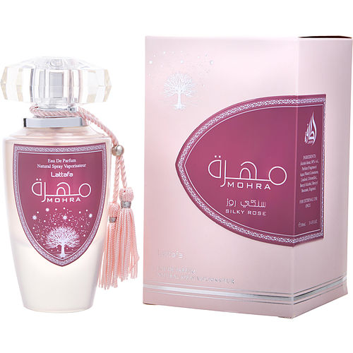 Lattafa Mohra Silky Rose By Lattafa – Women - luxury scent fragrance elegant perfume men fragrance women fragrance niche fragrance sephora fragrancenet walmart Creed Dior ysl Dolce Gabanna cheap fragrance buy shop online Haitian American delivery USA Canada free shipping over 60 USD 6291108735572