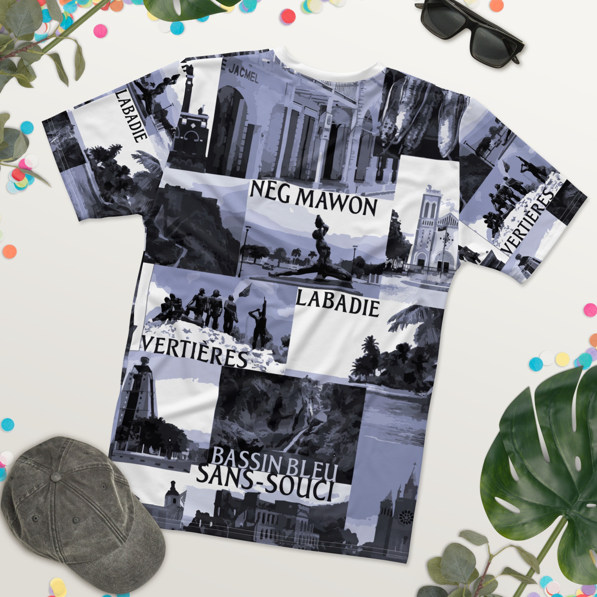 Shades of Haiti – Men’s t-shirt -  54355125459564