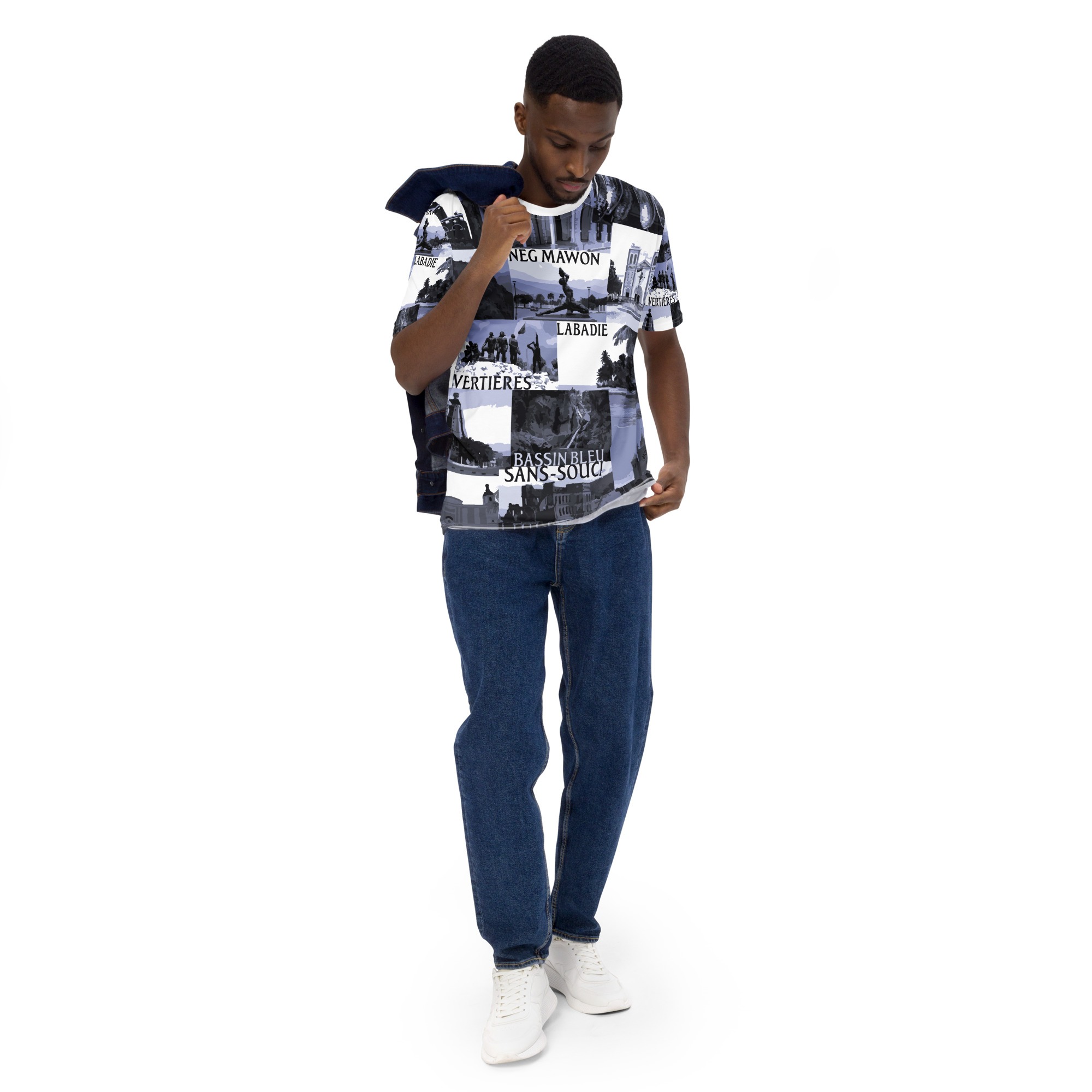 Shades of Haiti – Men’s t-shirt -  54355125459564