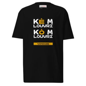 Vini kòmè -  Men’s premium heavyweight tee