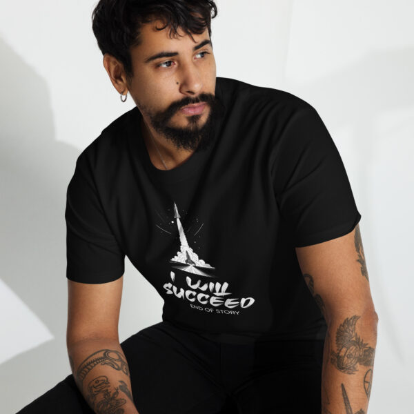 I will Succeed – Men’s premium heavyweight tee -  54355125459915
