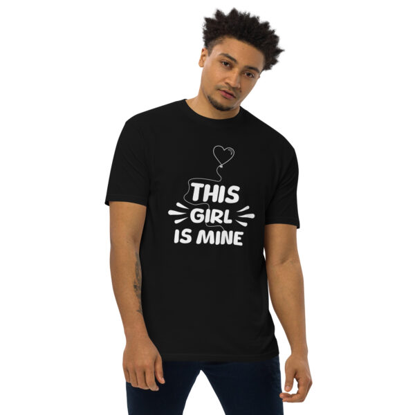 Girl Is Mine – Men’s premium heavyweight tee -  54355125460344
