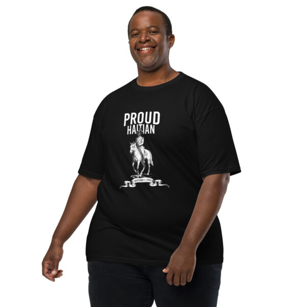 Proud Haitian – Men’s premium heavyweight tee -  54355125460848