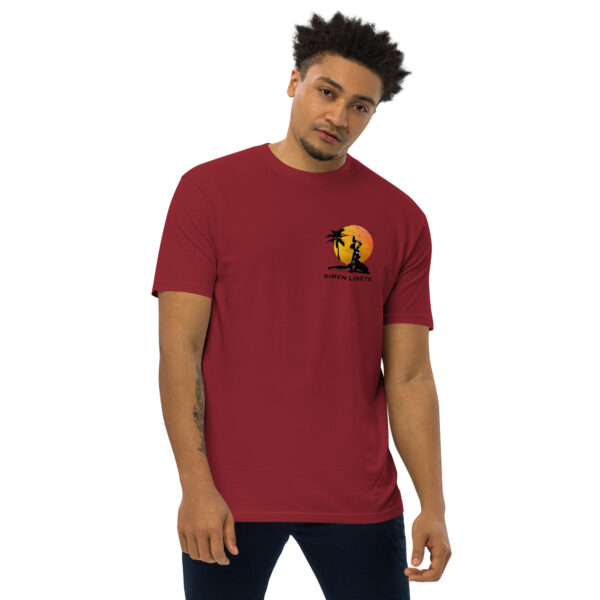 Makandal Men’s premium heavyweight tee -  54355125453396