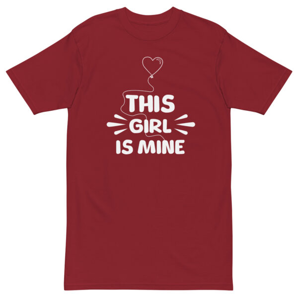 Girl Is Mine – Men’s premium heavyweight tee -  54355125460344
