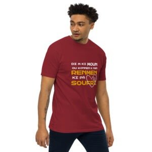 Kè klete - Men’s premium heavyweight tee