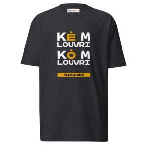 Vini kòmè -  Men’s premium heavyweight tee