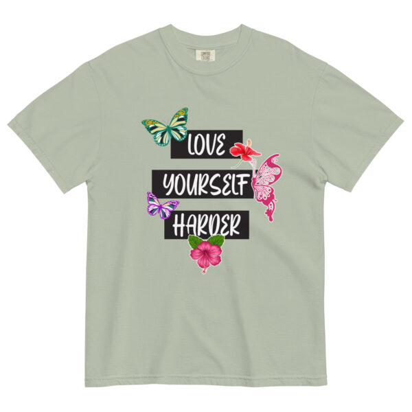 Love Yourself – Unisex garment-dyed heavyweight t-shirt -  54355125460384