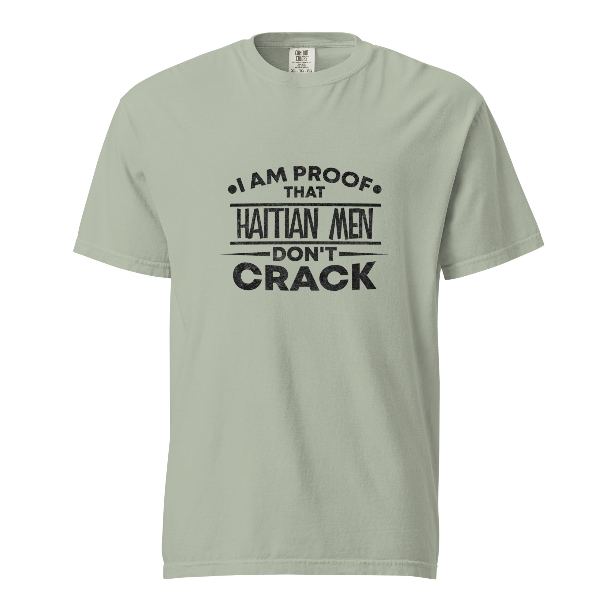 Haitian Men – Unisex garment-dyed heavyweight t-shirt -  54355125460785