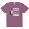 Thrive and Conquer – Unisex garment-dyed heavyweight t-shirt -  54355125460936
