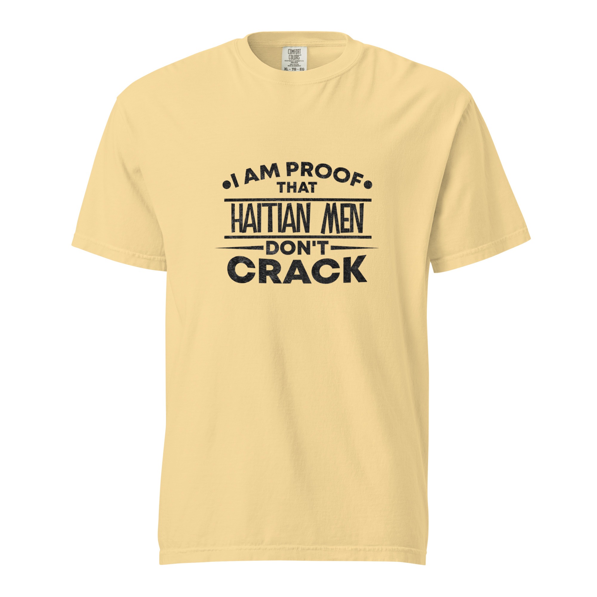 Haitian Men – Unisex garment-dyed heavyweight t-shirt -  54355125460785
