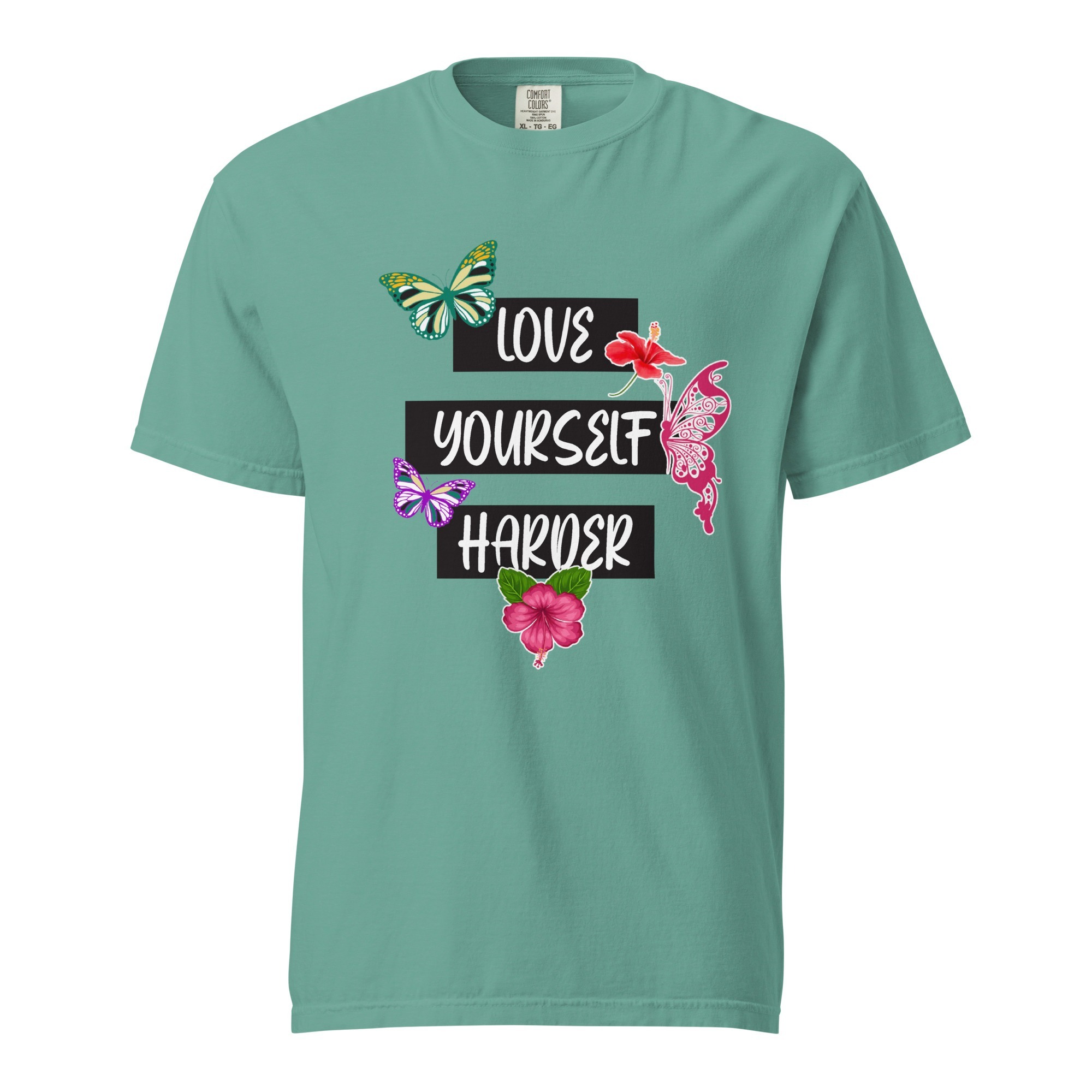 Love Yourself – Unisex garment-dyed heavyweight t-shirt -  54355125460384