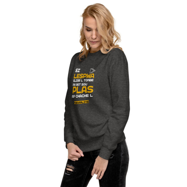 Devan li ye – Unisex Premium Sweatshirt -  54355125456190