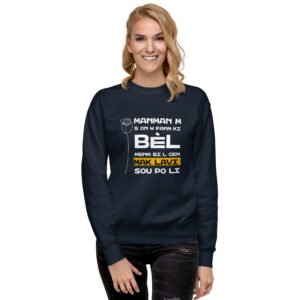 Mèsi Manman - Unisex Premium Sweatshirt