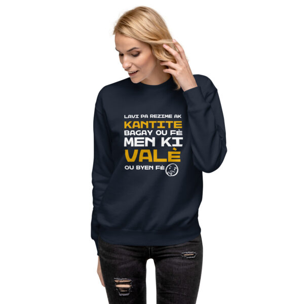 Valè – Unisex Premium Sweatshirt -  54355125455870