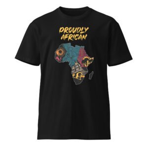 Proudly African – Unisex premium t-shirt -  54355125460260