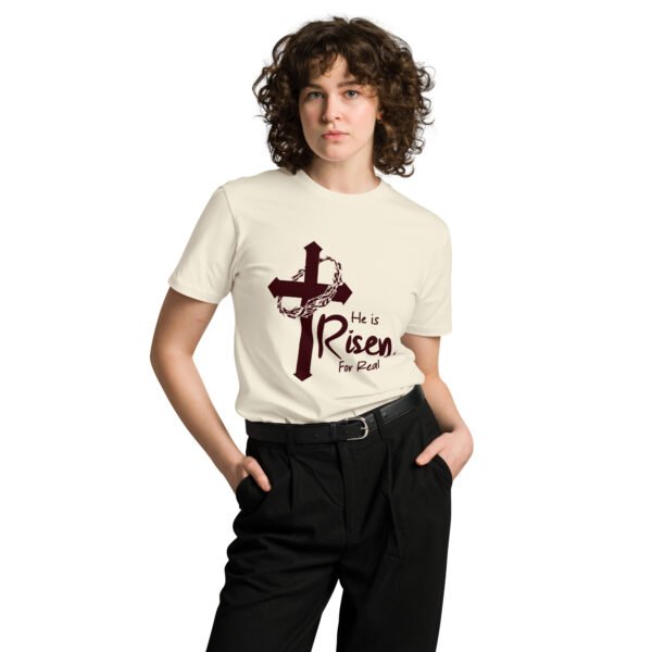 He’s Risen – Unisex premium t-shirt -  54355125453240