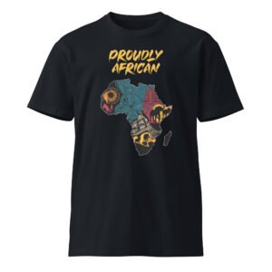 Proudly African - Unisex premium t-shirt