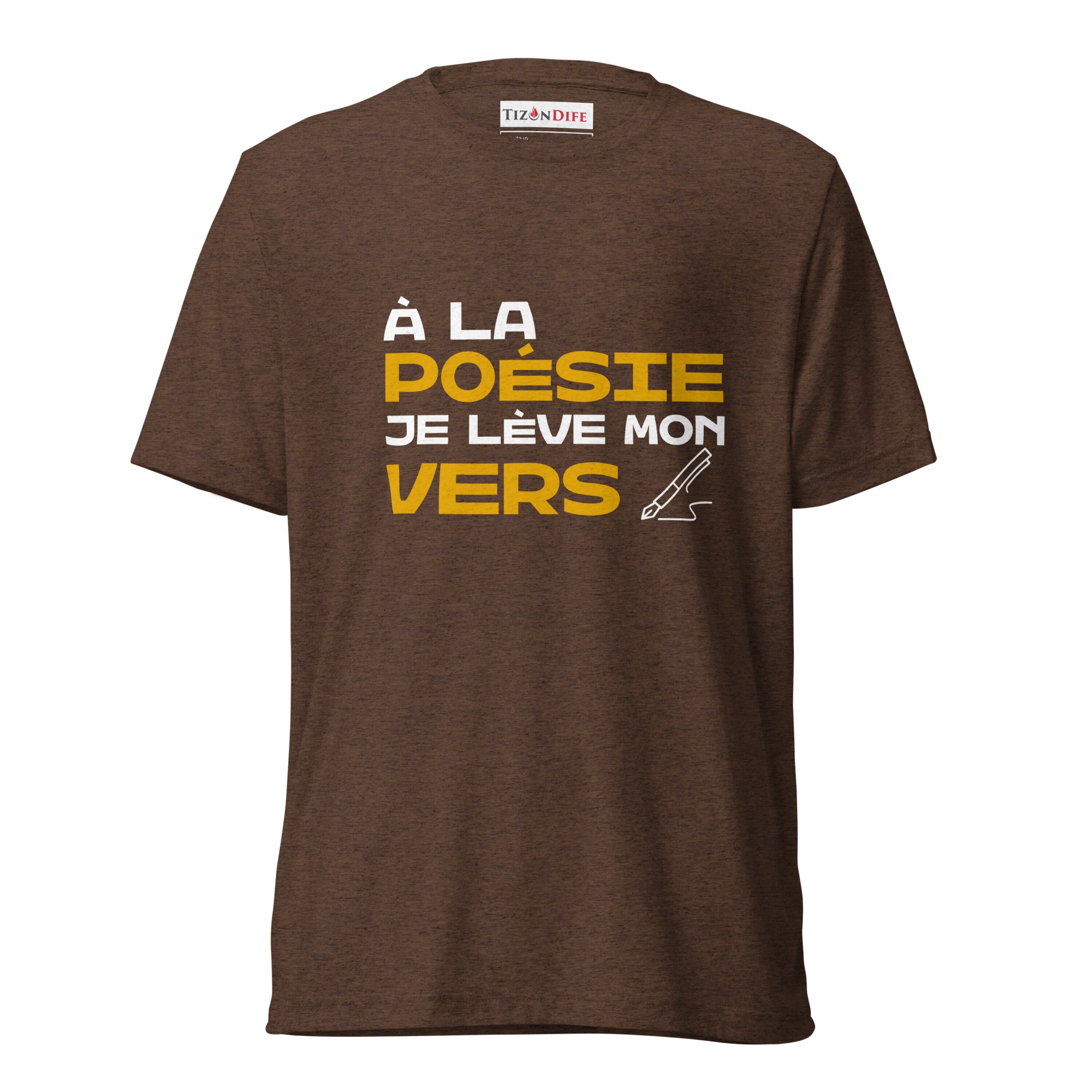 Je lève Mon Vers – Short sleeve t-shirt -  54355125456706